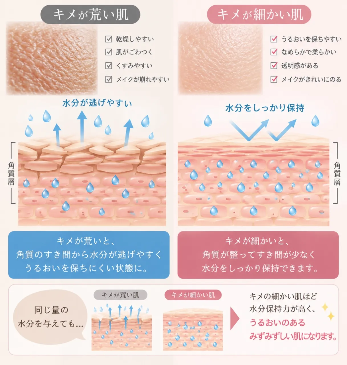 ツヤ肌と思っていたらビニール肌だった！？